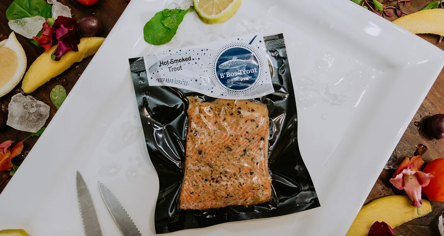 Trout Hot Smoked